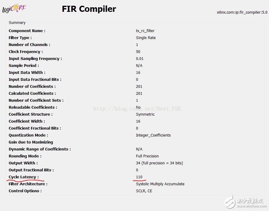 Xilinx濾波器IP核的延時(shí)問(wèn)題