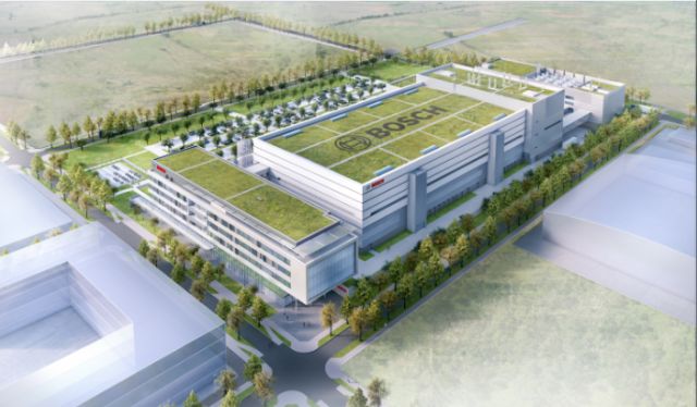 投资10亿欧元 博世德累斯顿半导体晶圆厂奠基已成,预计2019年底竣工