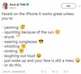 苹果 X的面部识别系统陷入困境的某些情况