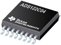 ADS122C04 24 位模数转换器