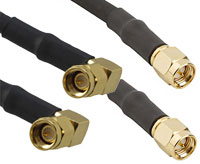 LMR 电缆上的 SMA 电缆组件