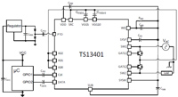 TS13401 固态继电器驱动器