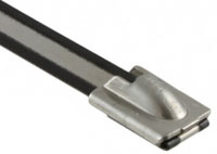 Pan-Steel® MLTC 系列不锈钢尼龙涂层抗紫外线电缆扎带