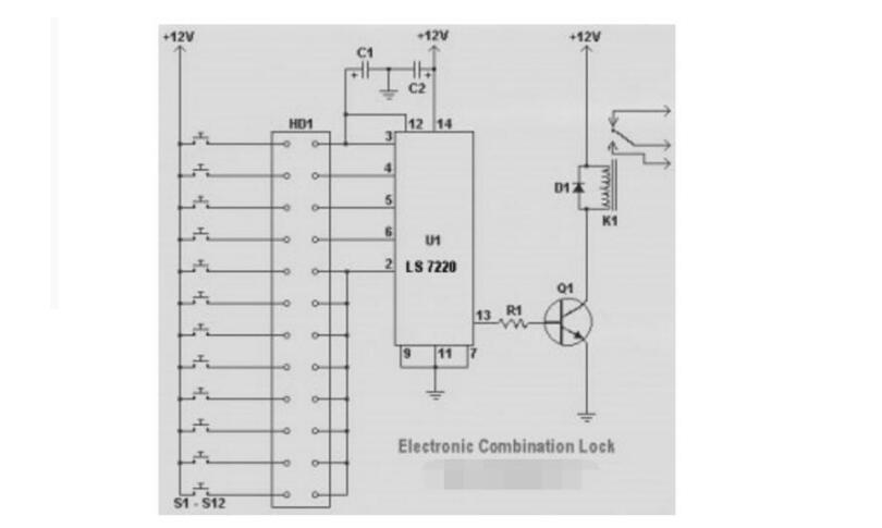 简易电子密码锁电路课程设计