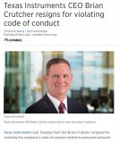 半导体公司CEO扎堆辞职 这次是谁呢?