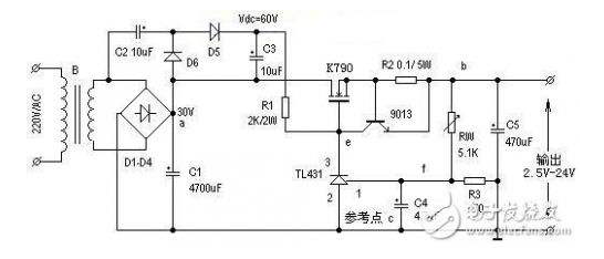 tl431可调电源电路图分析tl431几种不常见的接法