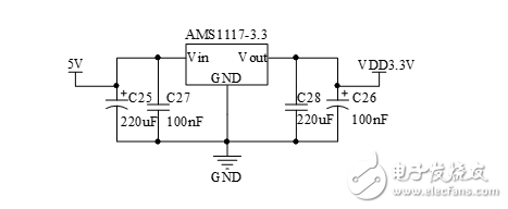 ams1117是什么 ams1117降压电路原理图