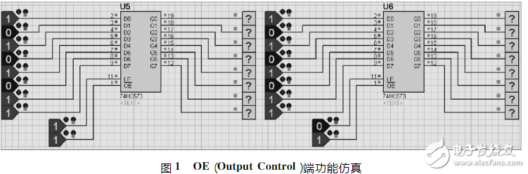 74hc573怎么使用 74hc573可以仿真吗