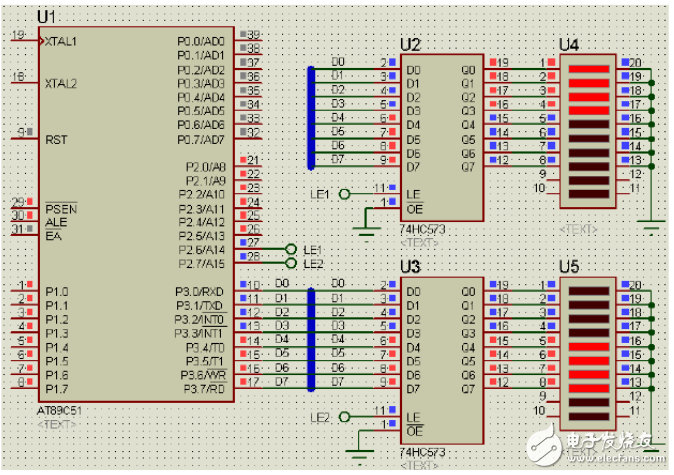 74hc573使用实例分析