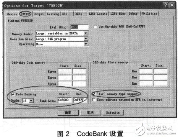 基于Keil的5l單片機(jī)大程序和數(shù)據(jù)空間擴(kuò)展設(shè)計(jì)