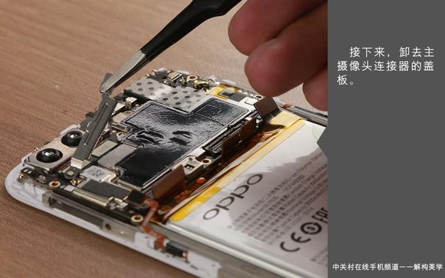 OPPO R11拆解，看看这款高颜值的拍照手机内部是不是也同样优秀