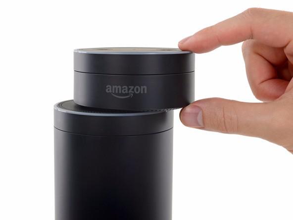 Amazon Echo Dot智能蓝牙音箱拆解，这款精美外观设计的蓝牙音箱的内部长什么样