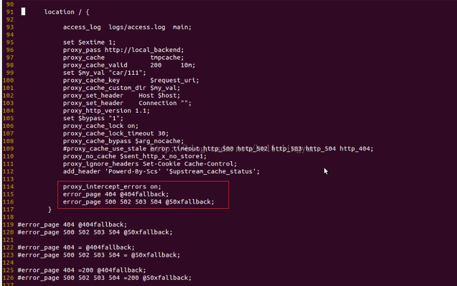 error_page和proxy 指令有什么关系