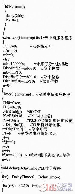 利用單片機進行脈搏信號采集的脈搏測試儀設計