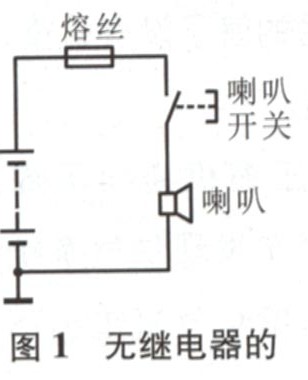 汽车喇叭电路图