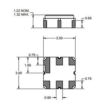 基于855810下的 942.5 MHz SAW Filter