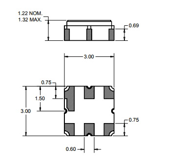 基于855859下的1960 MHz SAW Filter