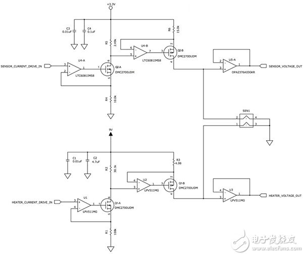 IDT 演示電路的示意圖（點(diǎn)擊放大）