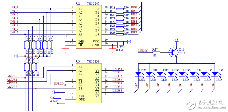 74hc138電路圖匯總分析 74hc138在電路中的作用