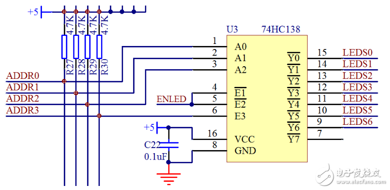 74hc138電路圖匯總分析 74hc138在電路中的作用