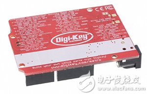 Adafruit Digi-Key Metro board underside Adafruit Digi-Key Metro 板下侧图片