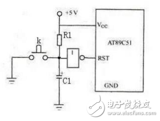 常见的复位电路 单片机复位电路的原理