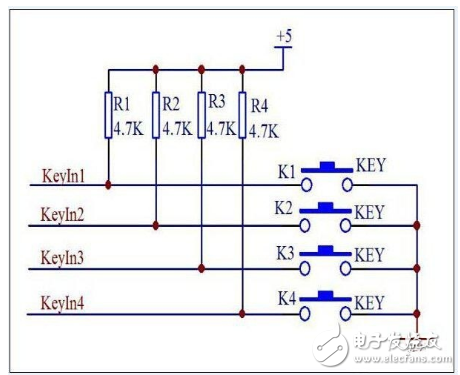 单片机按键复位电路原理和电路图解析