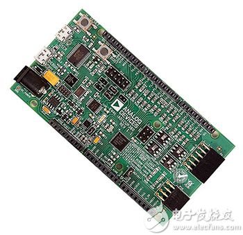 Analog Devices' ADUCM360 base board Analog Devices 的 ADUCM360 基板图片