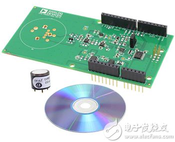 Analog Devices-branded Analog Devices 牌带毒气检测功能的“盾形”扩展板图片