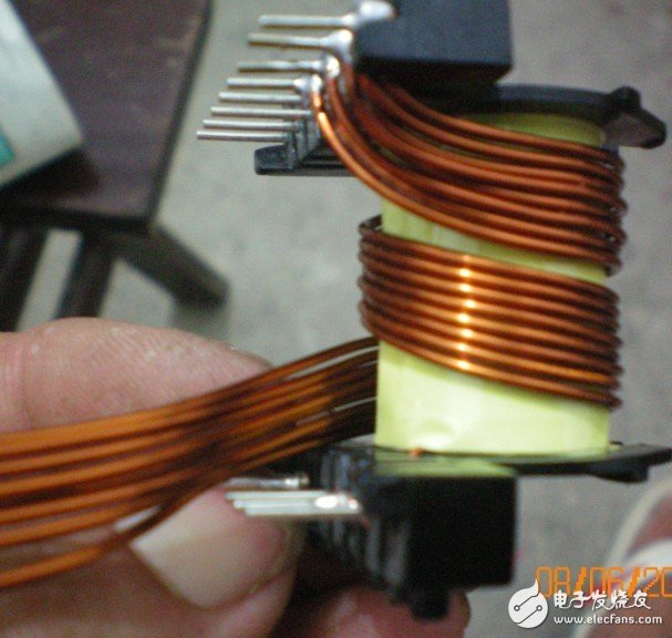 如何制作一个500W的单硅机板变压器?