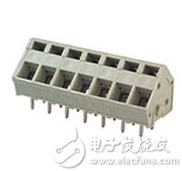 Board mounting connector has stripped wires terminated to it 端接剥皮电线的板安装连接器图片