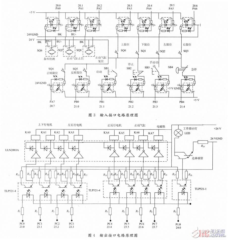 以AT89C52单片机控制系统为核心的备料机械手控制系统设计