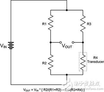Wheatstone bridge 惠斯通电桥示意图