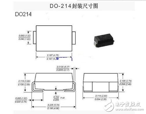 DO-214和SOT23贴片二极管封装尺寸图大赏鉴