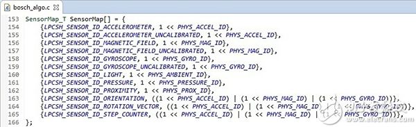 NXP SensorMap 阵列的图片