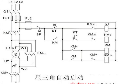 星三角變換原理 星三角變換電路圖