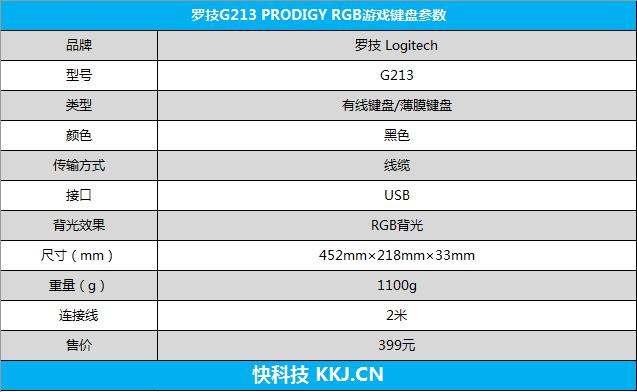 罗技g213键盘怎么样 薄膜键盘中的极品