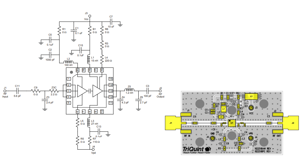 TQP9111高效率兩級(jí)驅(qū)動(dòng)功率放大器的詳細(xì)數(shù)據(jù)手冊(cè)免費(fèi)下載