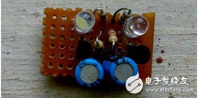 發光二極管交替閃爍的電路圖制作 詳解發光二極管應用電路