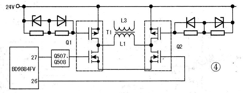 三星32英寸液晶屏驱动电路的原理、组成及电路分析