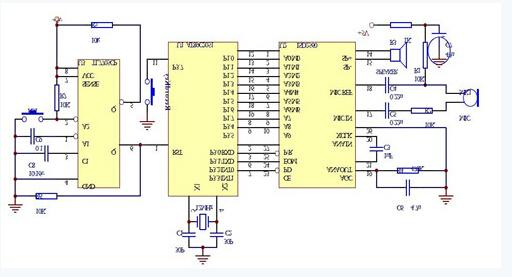 利用AT89C2051與ISD2560設(shè)計(jì)錄放音系統(tǒng)電路