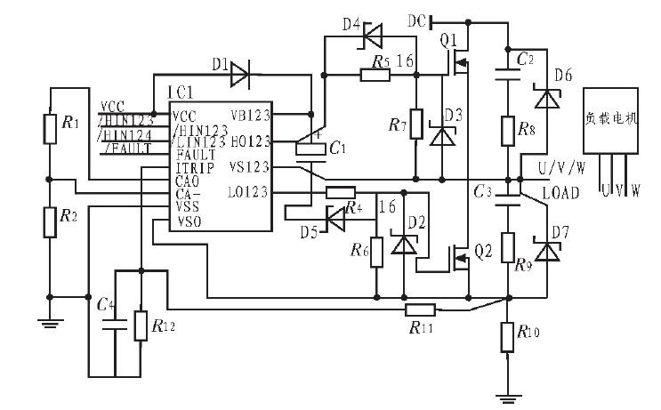 基于IR2130驅(qū)動模塊的功率MOSFET驅(qū)動保護(hù)電路的設(shè)計