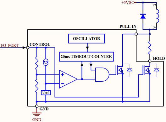 如何用复位电压检测器IC减小继电器线圈的保护电流