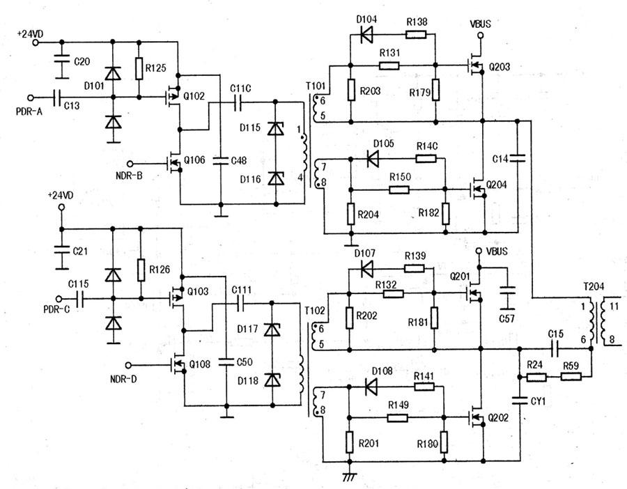 二合一電源模組的IP板電路原理分析與檢修