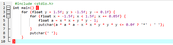 程序员眼中的浪漫，如何用C语言画“心”？