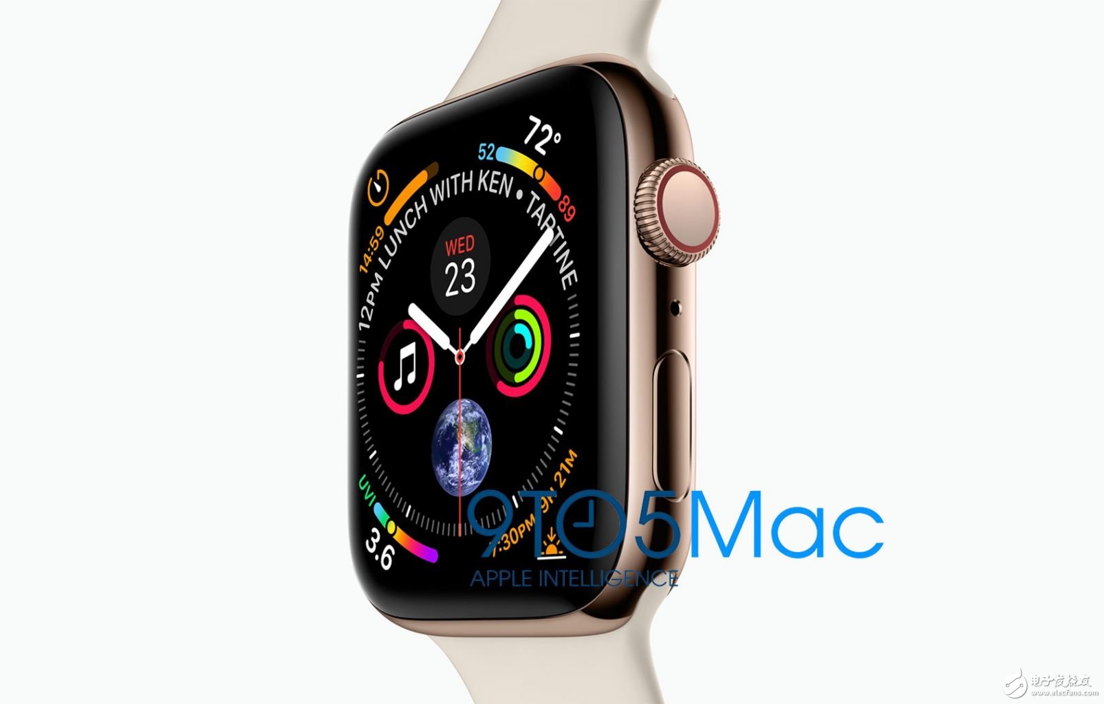 AppleWatch4将更大分辨率更高