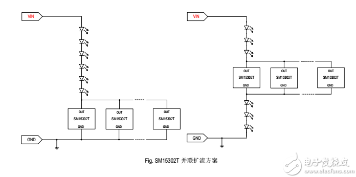 SM15302T并联方案应用图