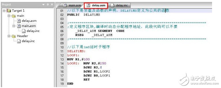 汇编和C语言相结合的51单片机编程技巧