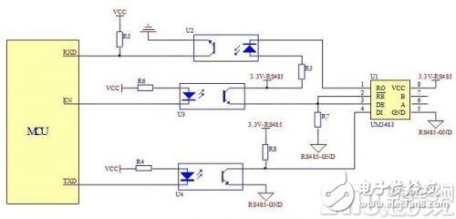 3.3V供电的RS485接口满足远距离通讯要求
