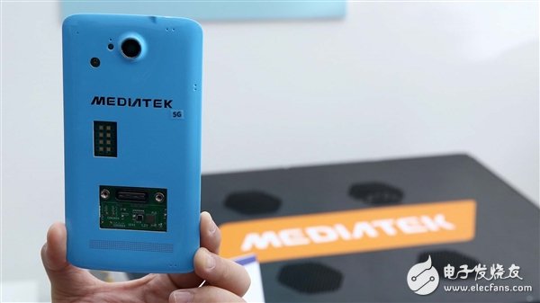 联发科首次公开5G测试用原型机 下载速率最高可达5Gbps